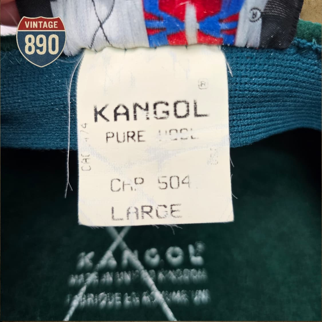 [L] Kangol 캉골 올드스쿨 울 골프캡 모자 상품이미지8
