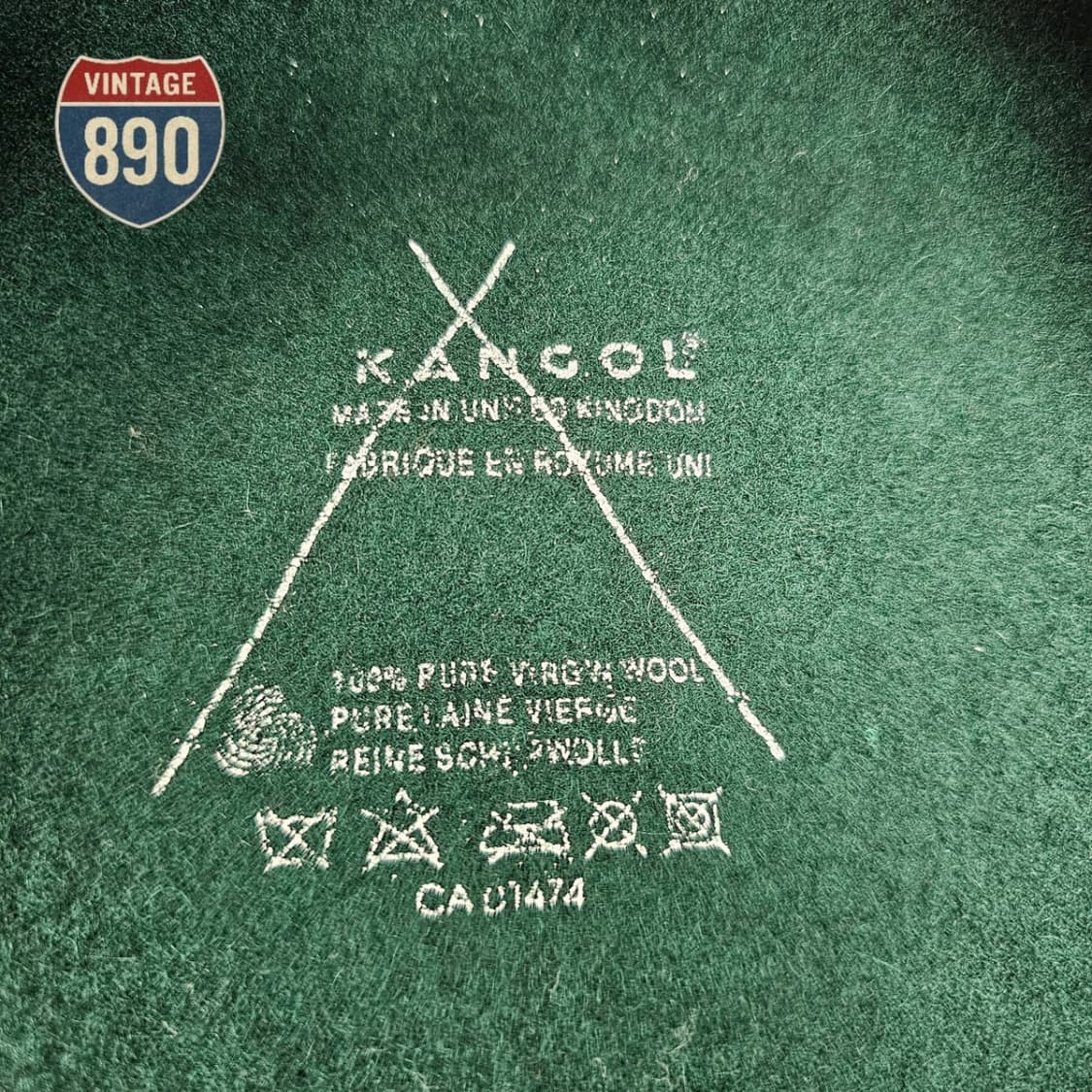 [L] Kangol 캉골 올드스쿨 울 골프캡 모자 상품이미지9