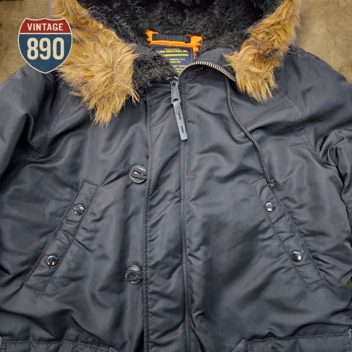 [M] Alpha 알파인더스트리 N-3B 야상 파카 점퍼 상품이미지2