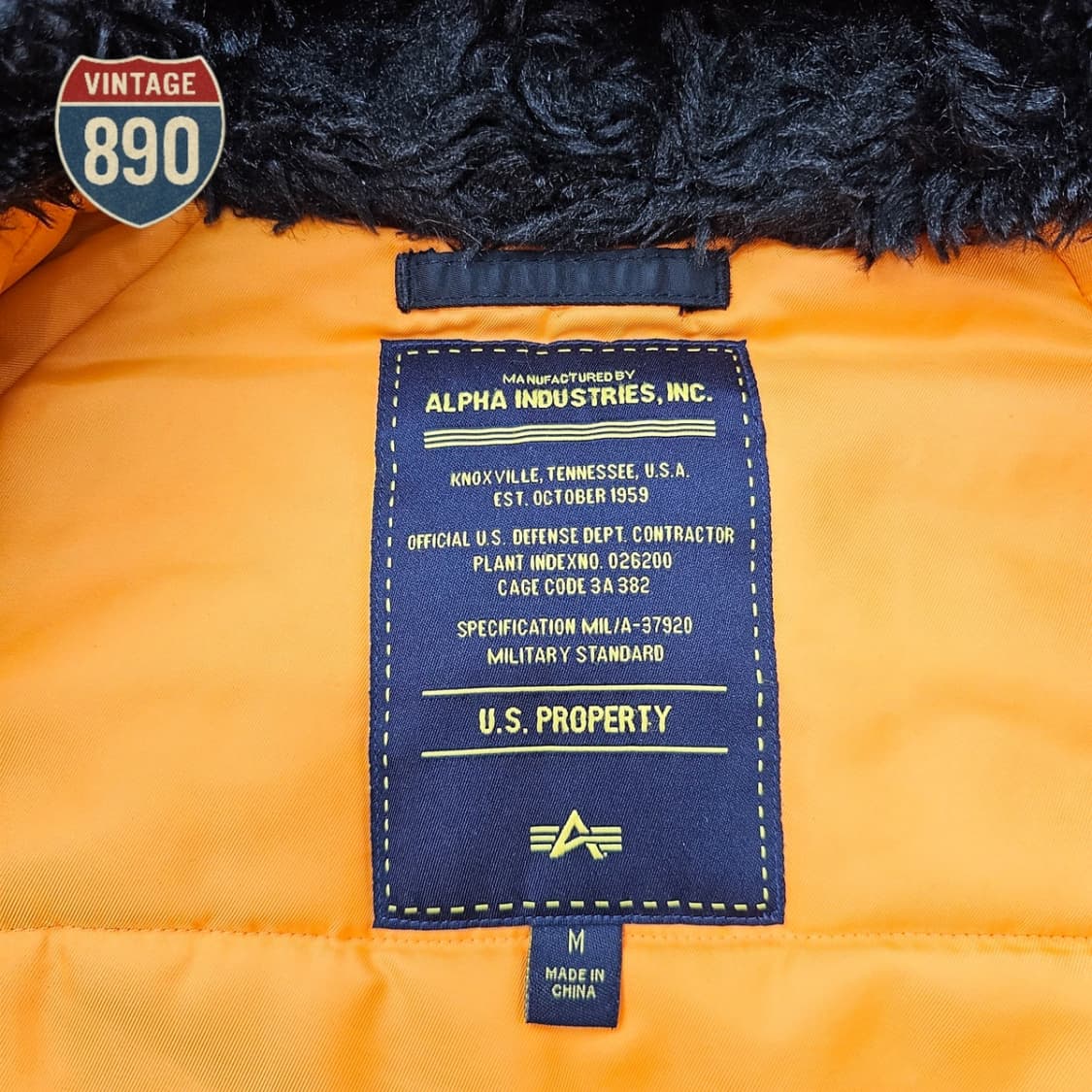 [M] Alpha 알파인더스트리 N-3B 야상 파카 점퍼 상품이미지6