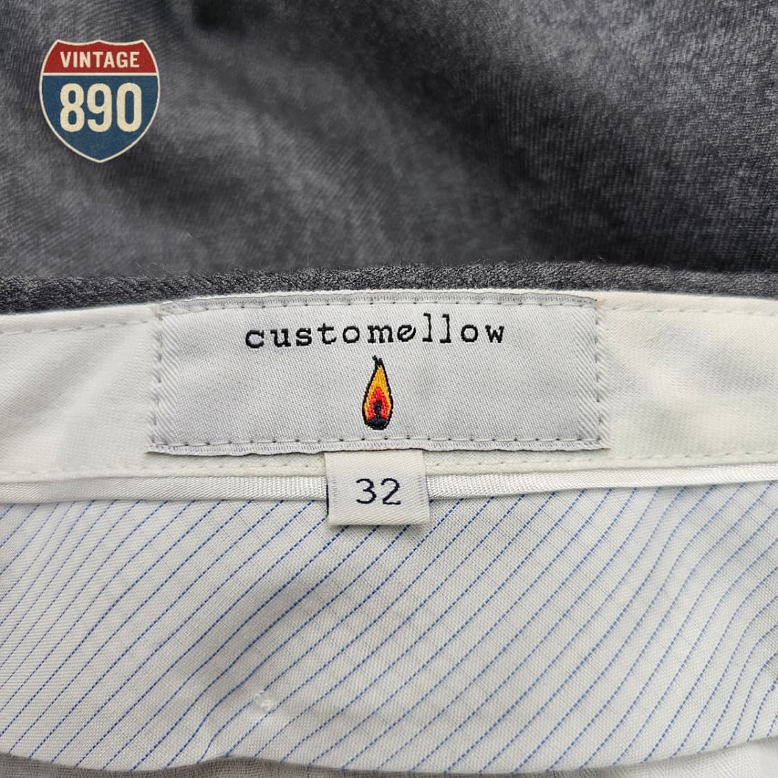 [32] customellow 커스텀멜로우 모직 슬랙스 상품이미지7