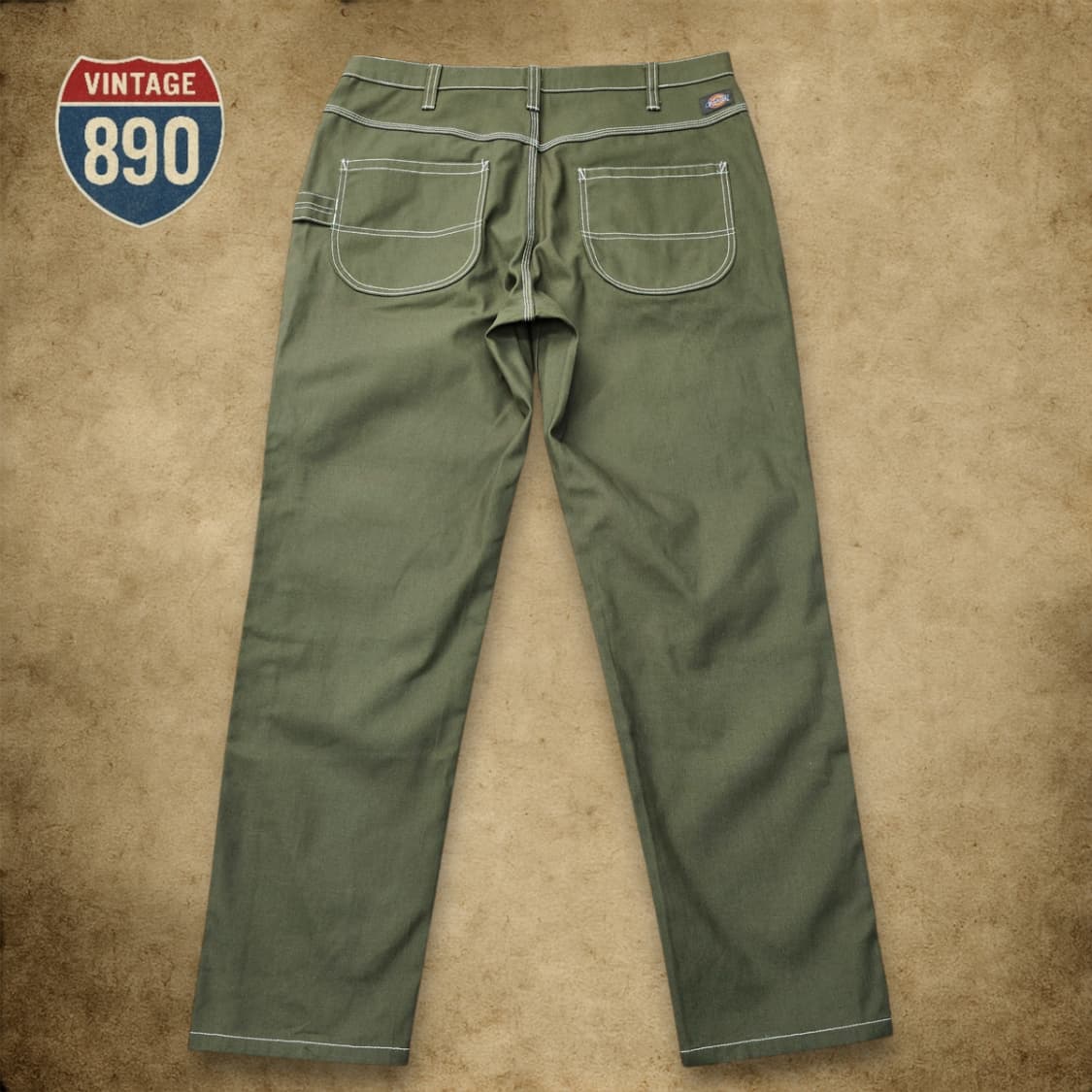 [34] DICKIES 디키즈 1922 카키 카고 팬츠 상품이미지7