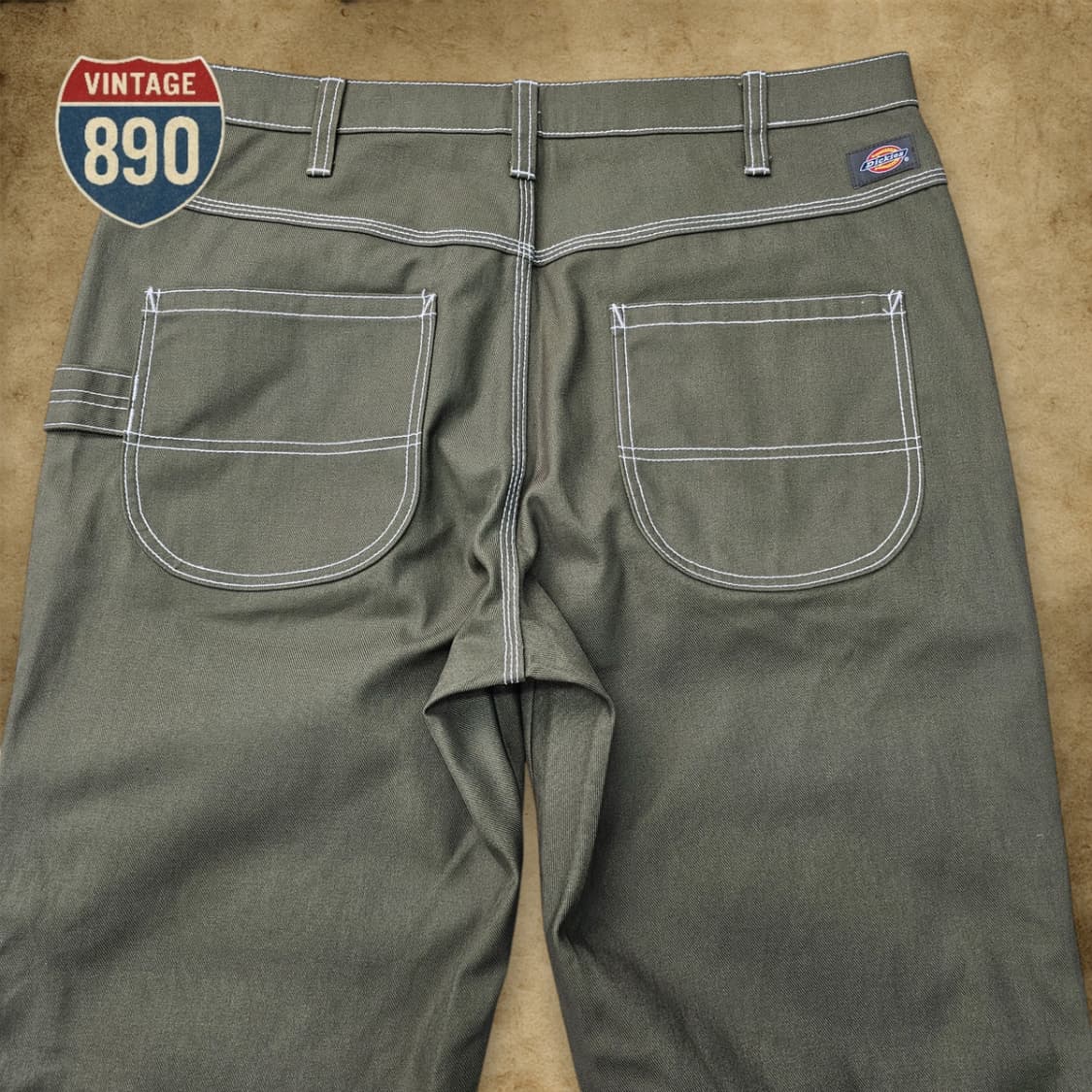 [34] DICKIES 디키즈 1922 카키 카고 팬츠 상품이미지8