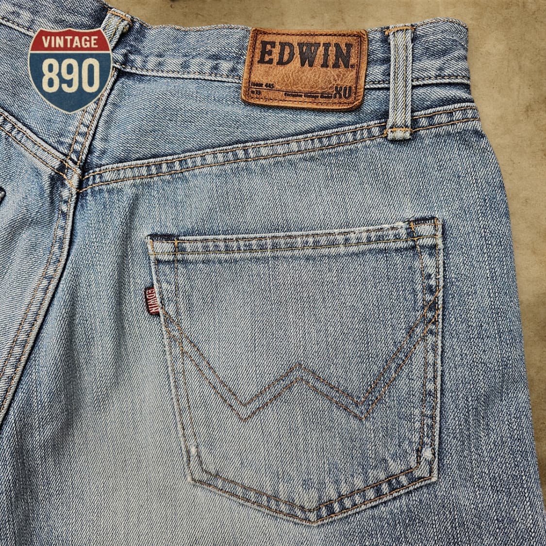 [33] EDWIN 에드윈 익스클루시브 빈티지 데님 팬츠 상품이미지10