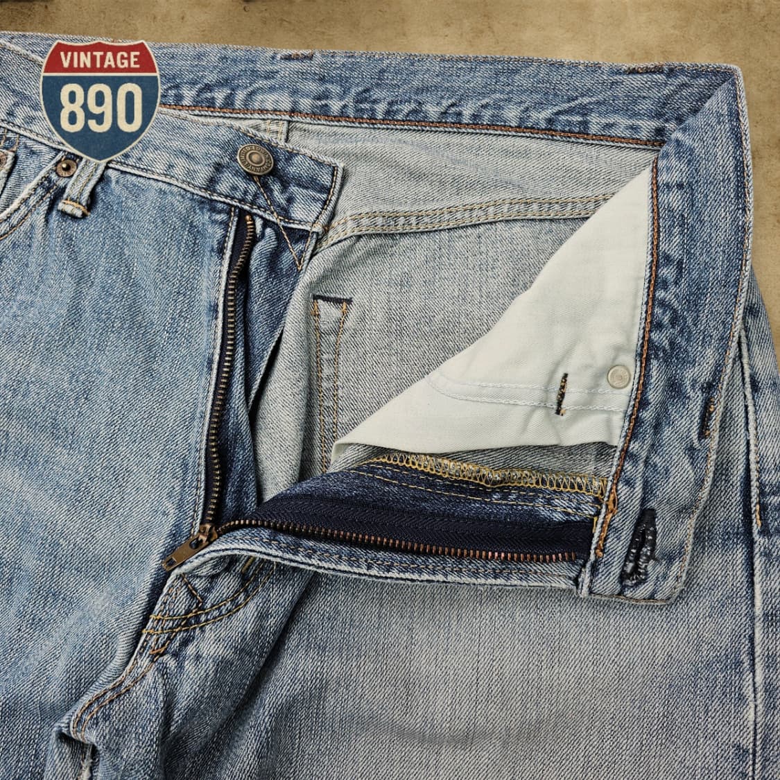 [33] EDWIN 에드윈 익스클루시브 빈티지 데님 팬츠 상품이미지6