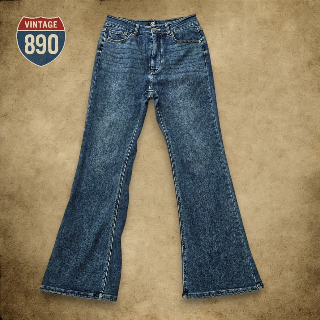 [28] Lee 리 X-LINE 부츠컷 스판 기모 데님 팬츠 상품이미지1