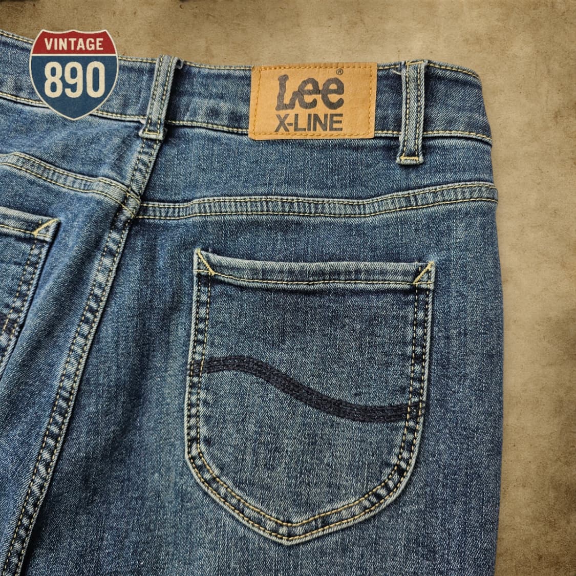 [28] Lee 리 X-LINE 부츠컷 스판 기모 데님 팬츠 상품이미지10