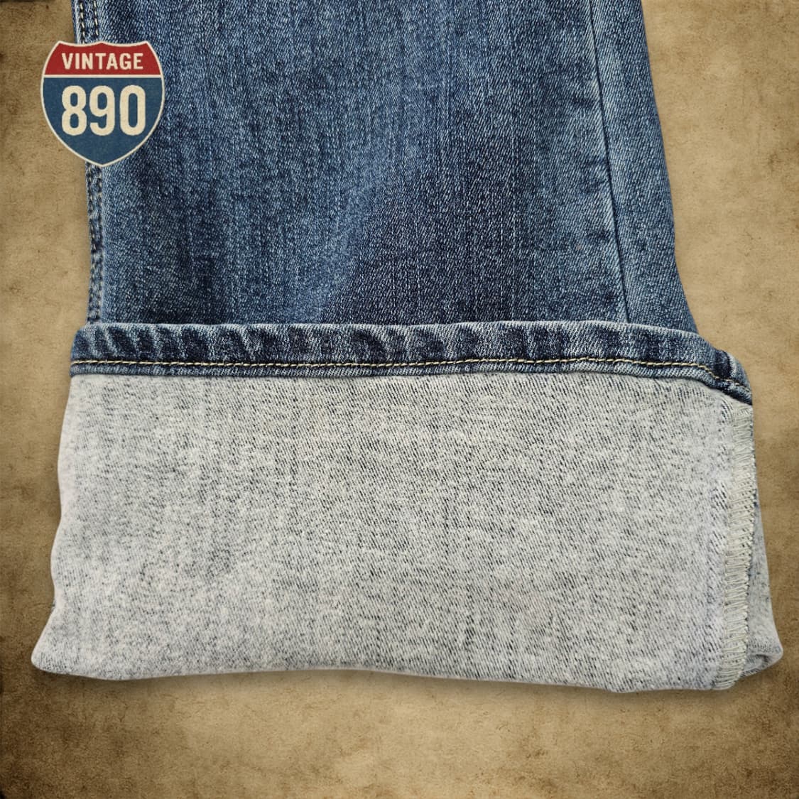 [28] Lee 리 X-LINE 부츠컷 스판 기모 데님 팬츠 상품이미지4