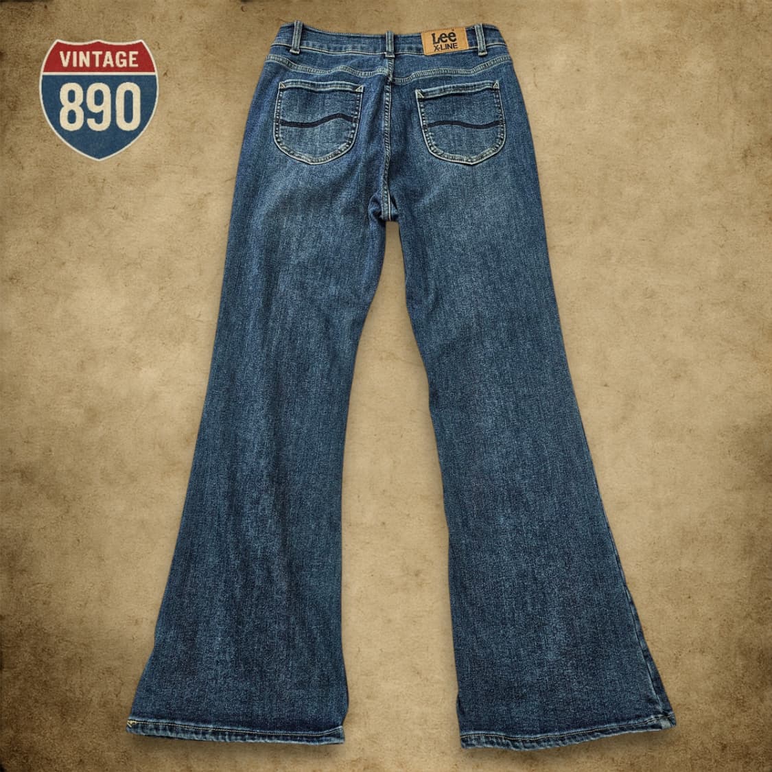 [28] Lee 리 X-LINE 부츠컷 스판 기모 데님 팬츠 상품이미지7