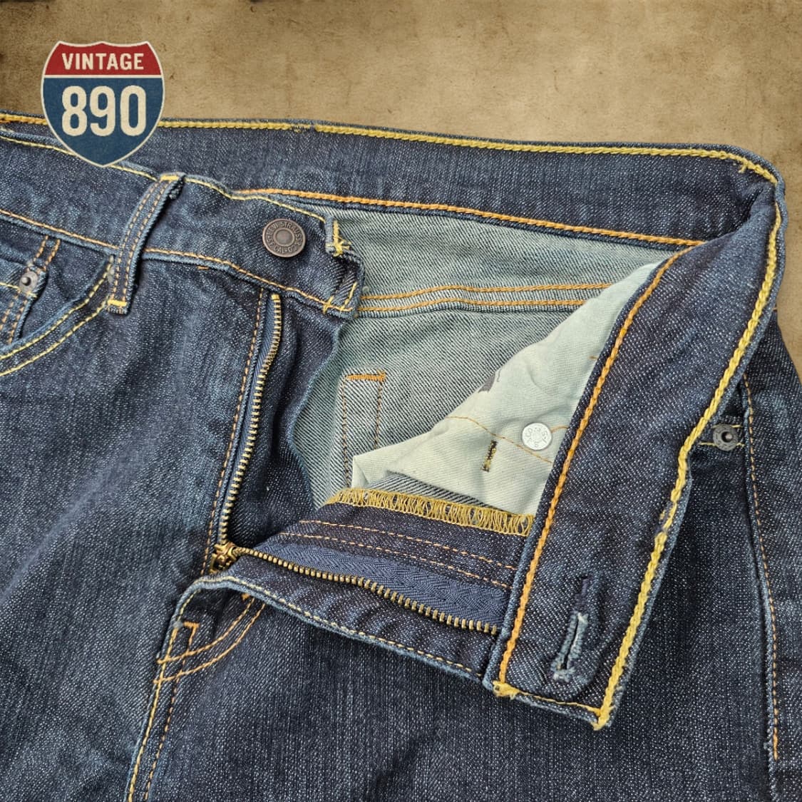 [30] Levi's 리바이스 505 레귤러 스트레이트 청바지 상품이미지6