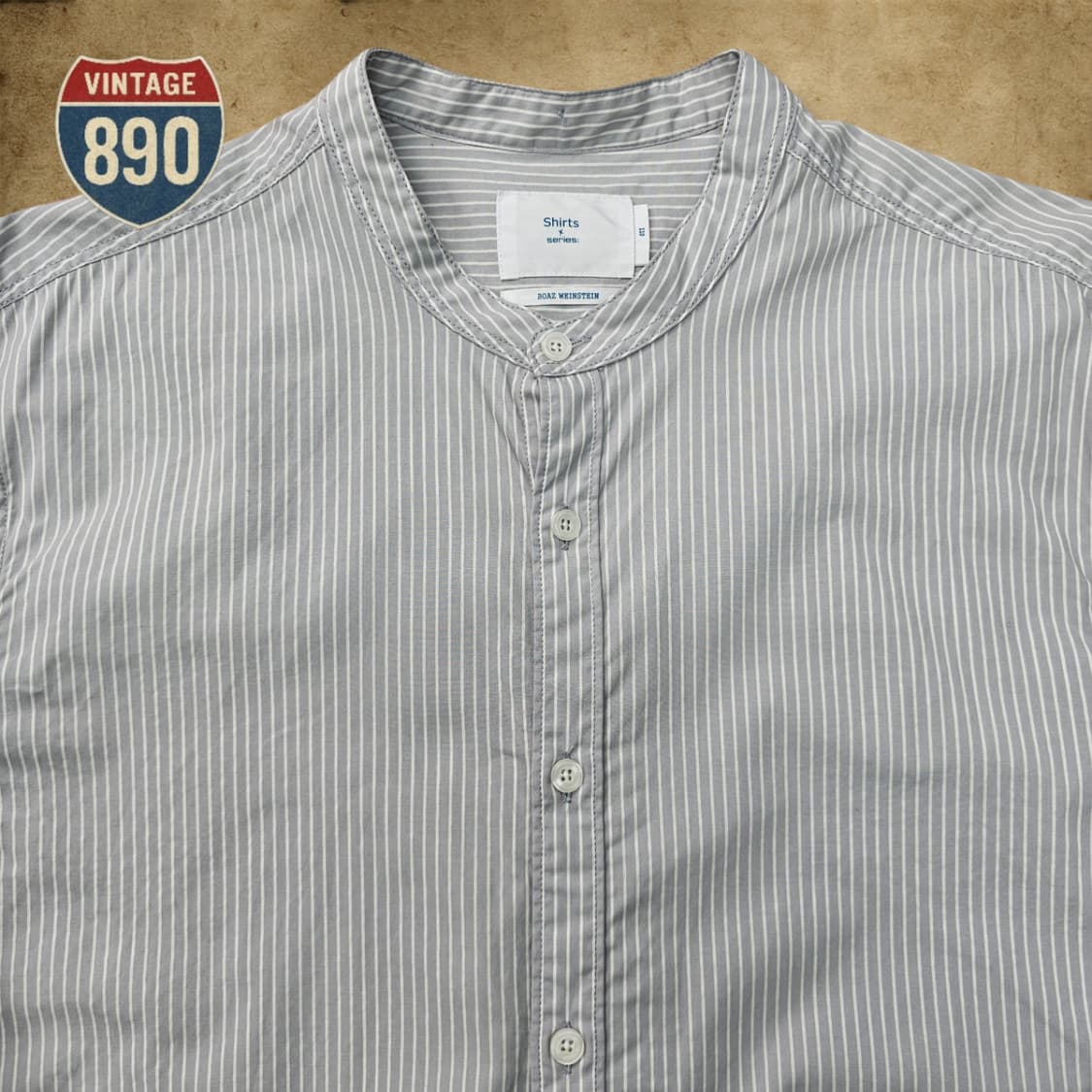 [110] series 시리즈 스프라이트 헨리넥 셔츠 상품이미지2