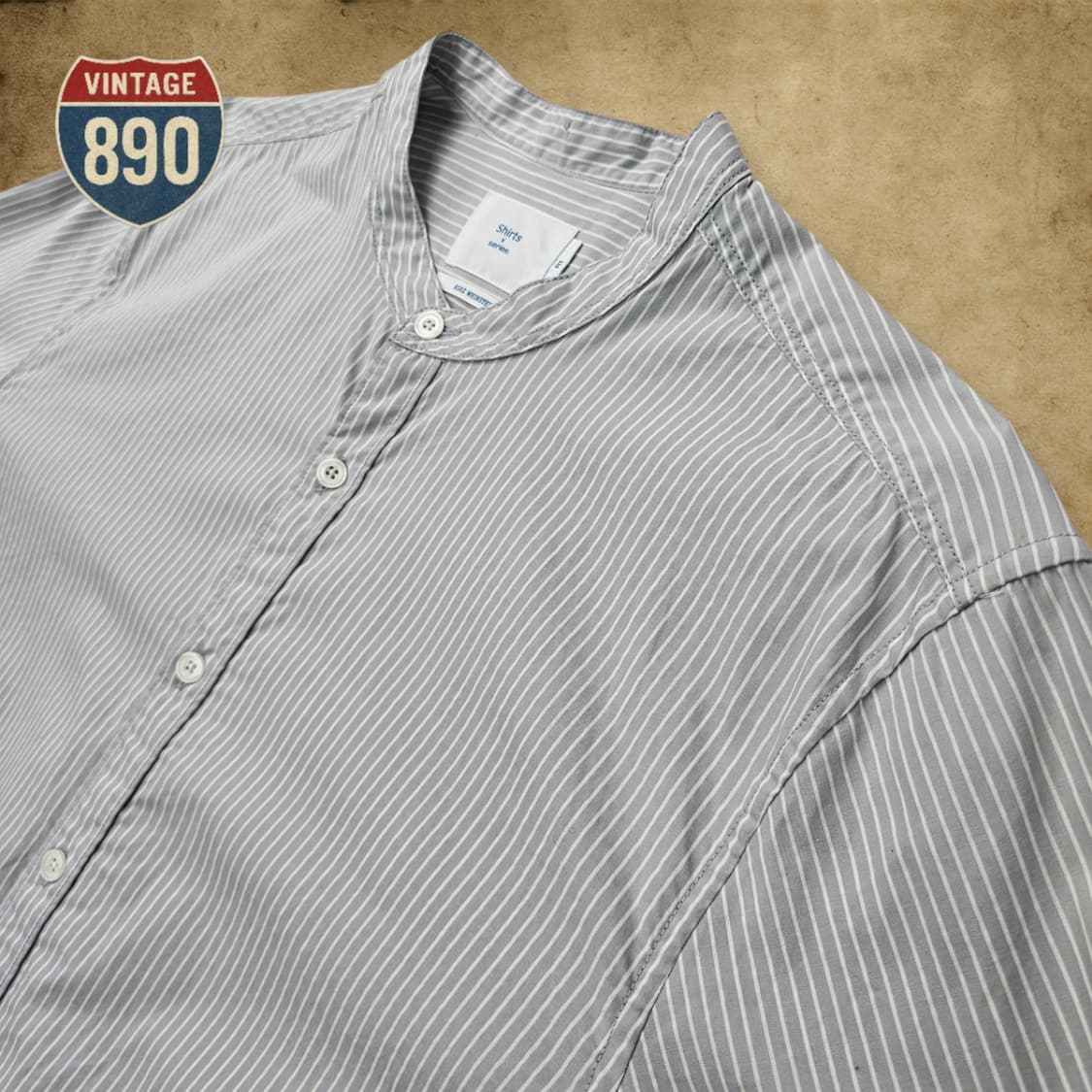 [110] series 시리즈 스프라이트 헨리넥 셔츠 상품이미지4