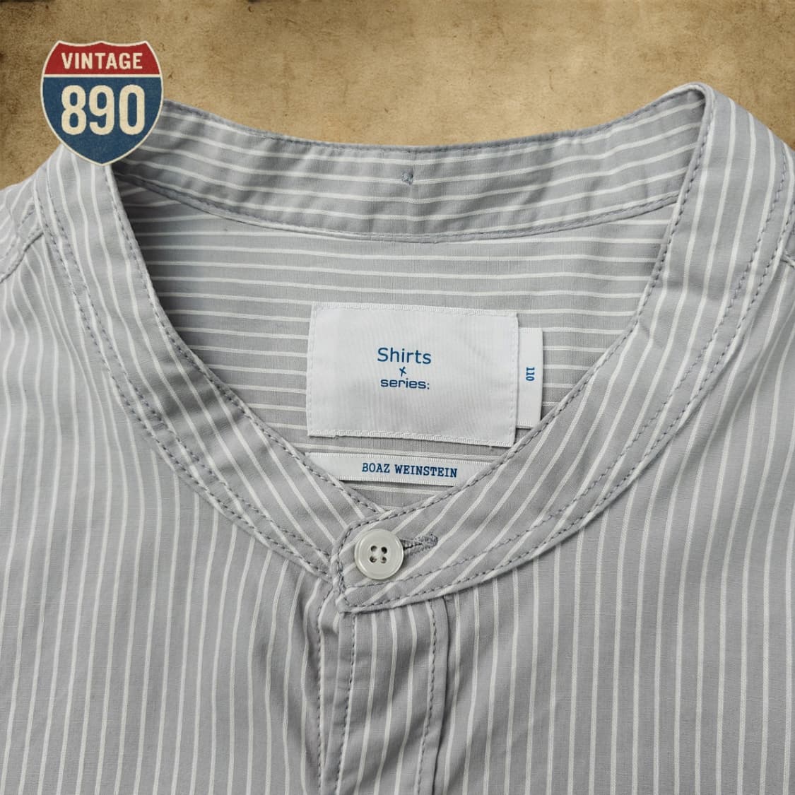 [110] series 시리즈 스프라이트 헨리넥 셔츠 상품이미지5