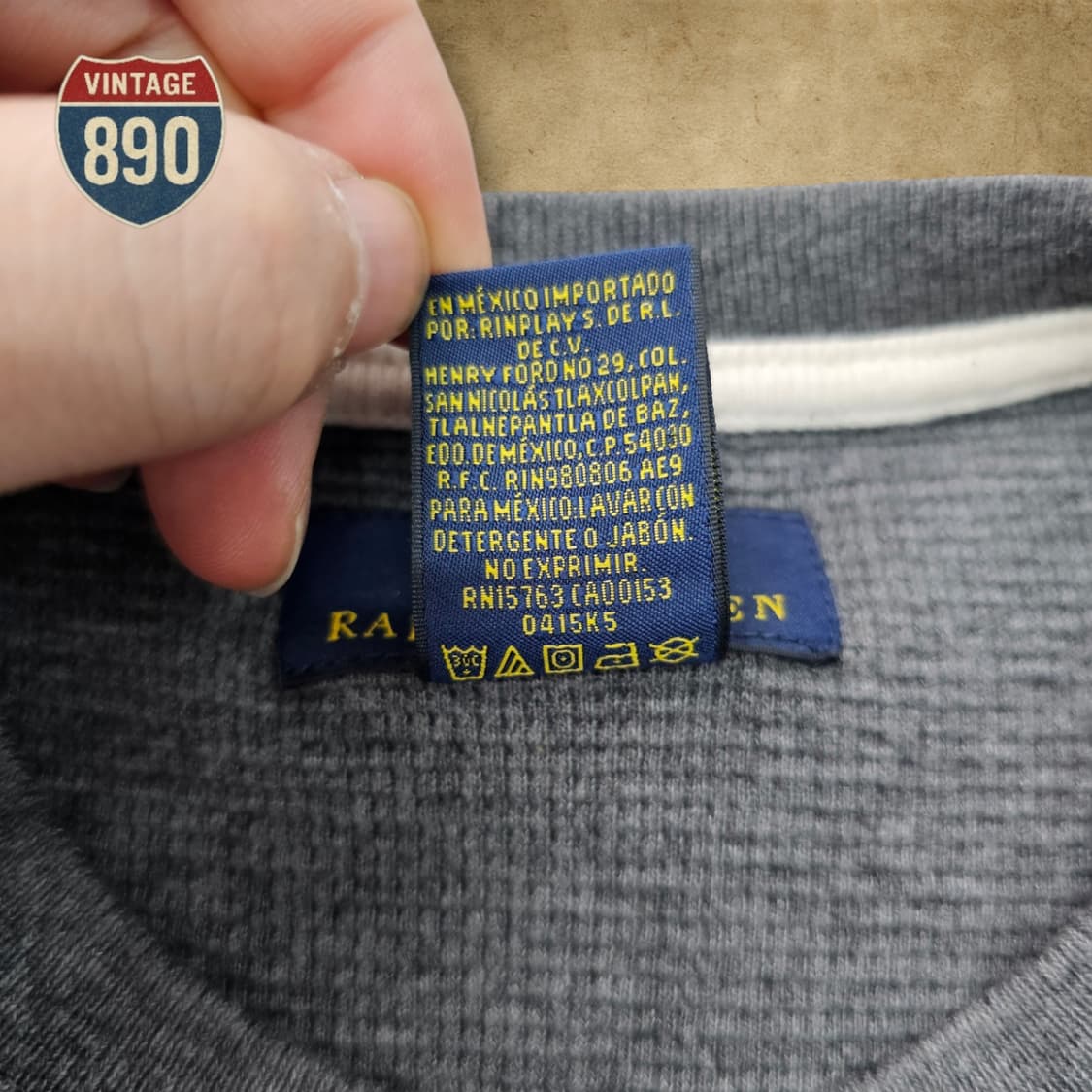 [S] POLO Ralph Lauren 폴로 랄프로렌 와플 반팔티 상품이미지6