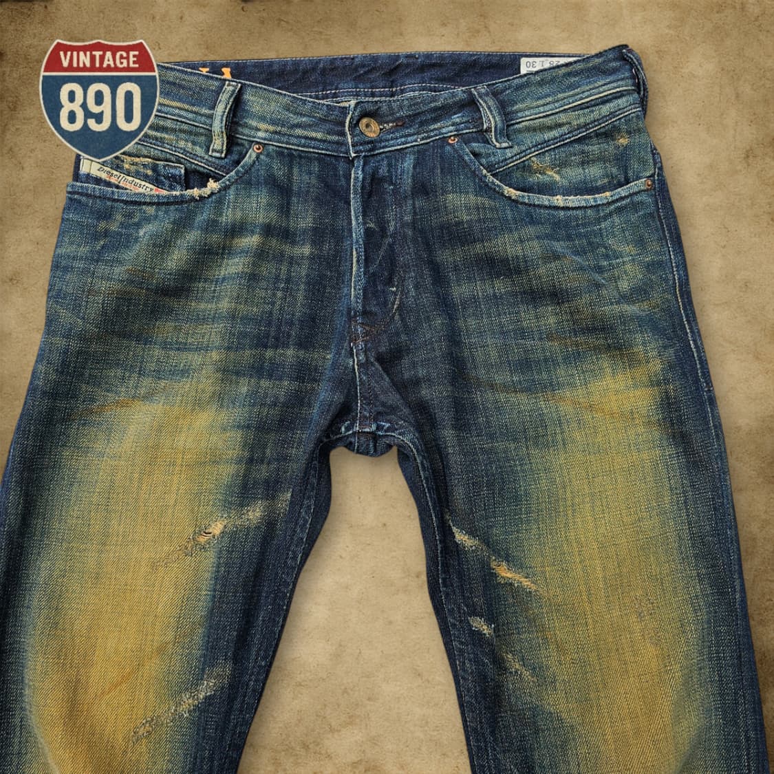 [28] Diesel 디젤 포이악 데님 팬츠 청바지 상품이미지2