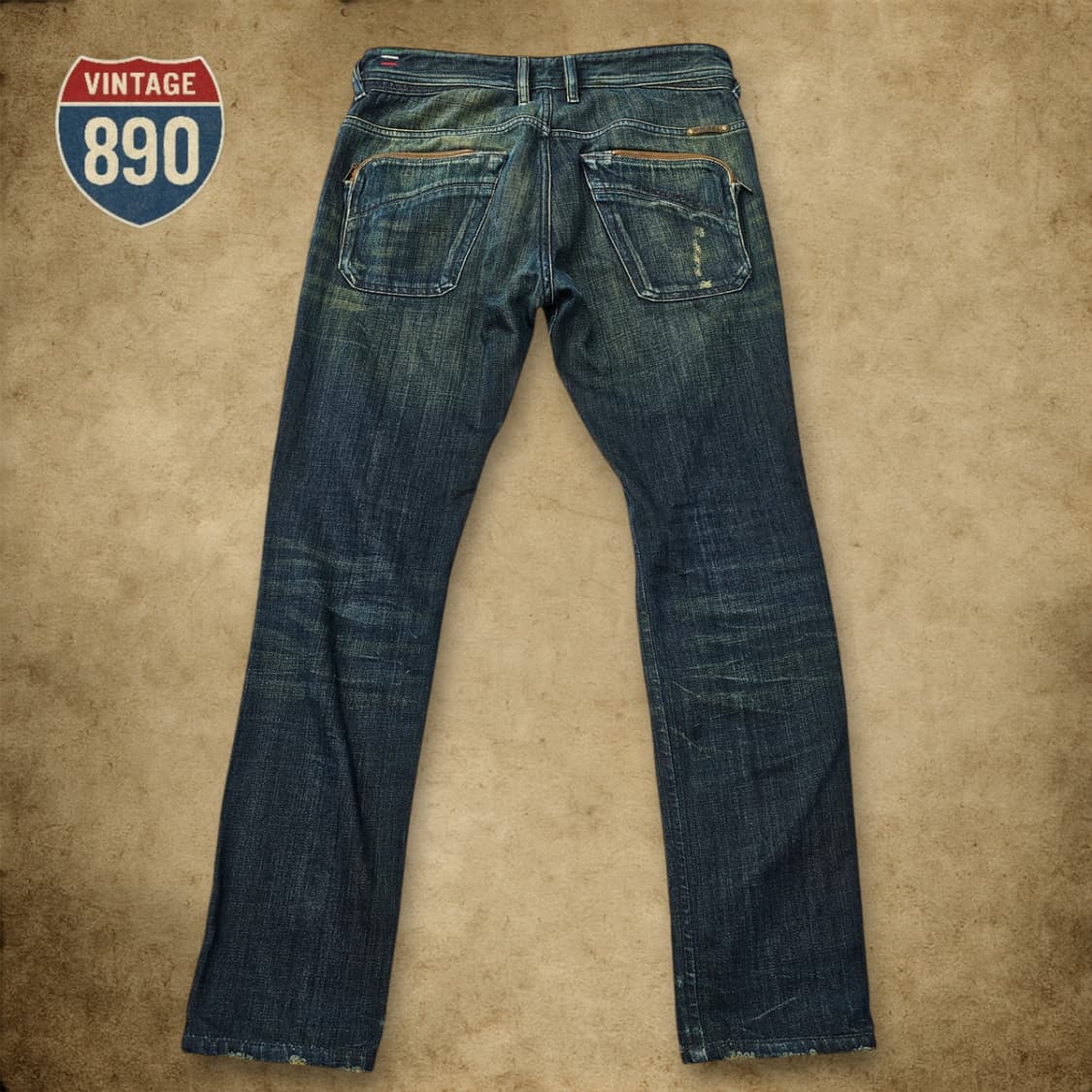 [28] Diesel 디젤 포이악 데님 팬츠 청바지 상품이미지6