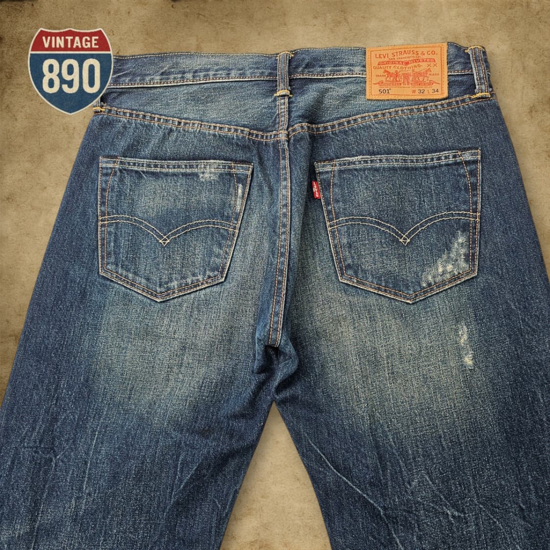 [32] Levi's 리바이스 501 데님 팬츠 청바지 상품이미지8