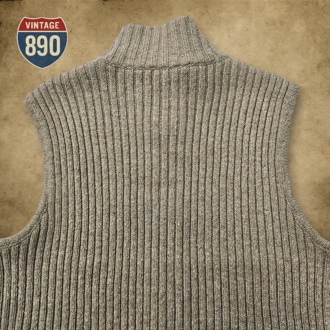 [S] LAUREN 폴로랄프로렌 그린라벨 노르딕 니트 집업조끼 상품이미지7