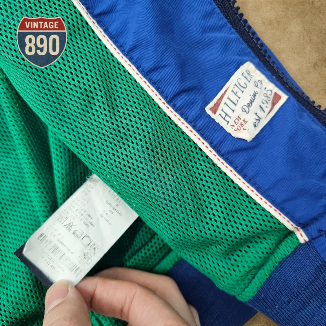 [100] TOMMY 타미힐피거 올드스쿨 집업자켓 상품이미지10