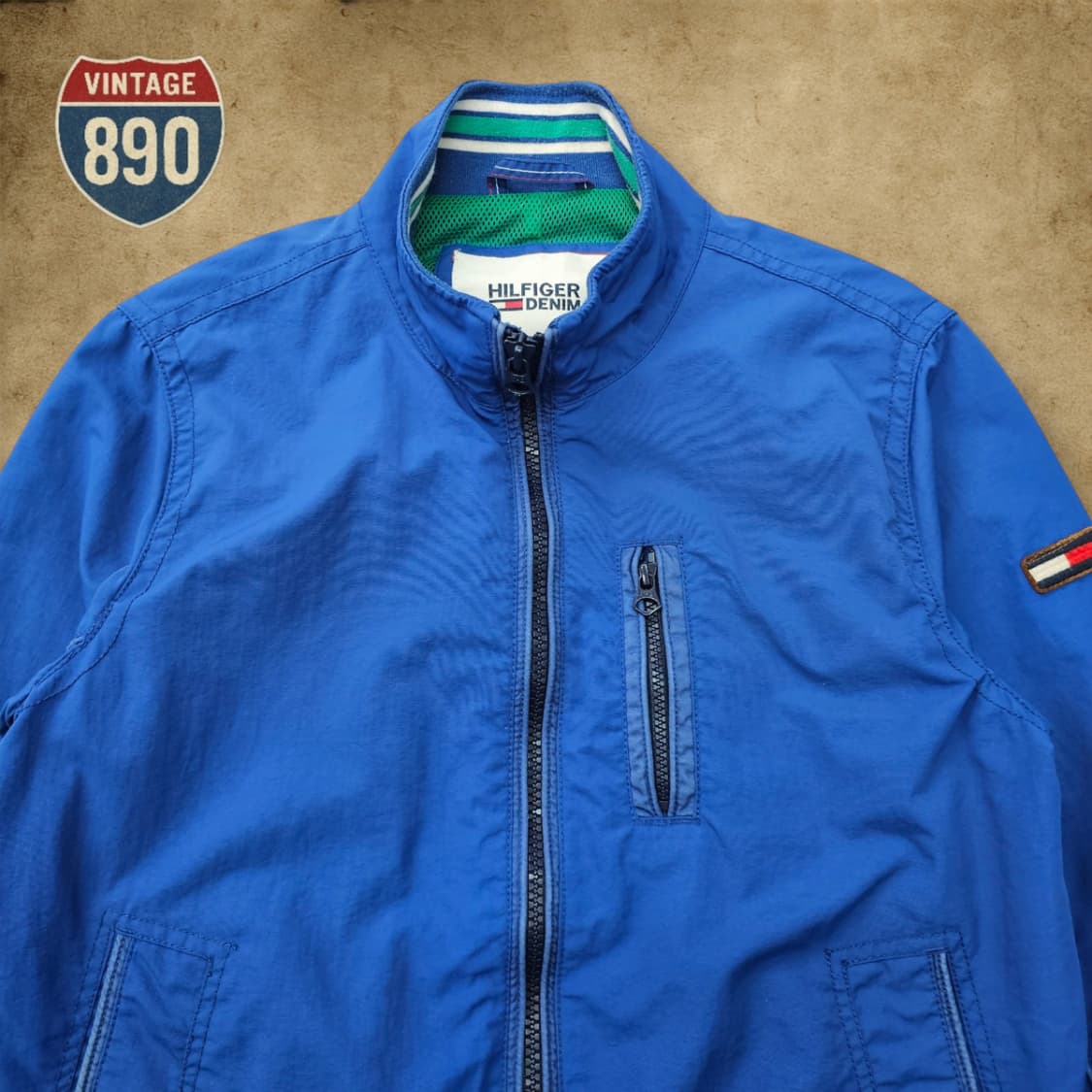 [100] TOMMY 타미힐피거 올드스쿨 집업자켓 상품이미지2