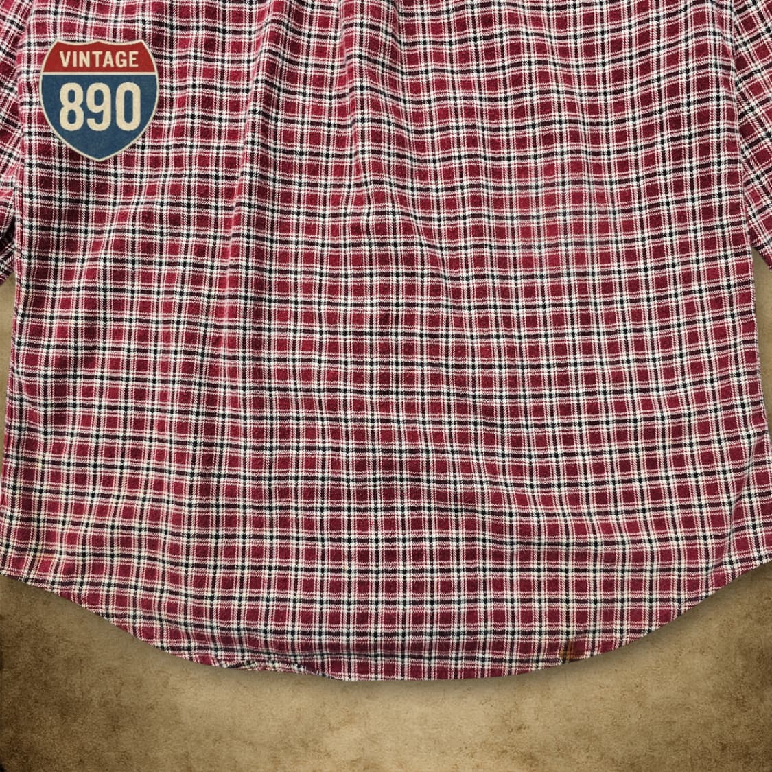 [95] 90S VTG 미시간스포츠 플란넬 체크 셔츠 상품이미지9