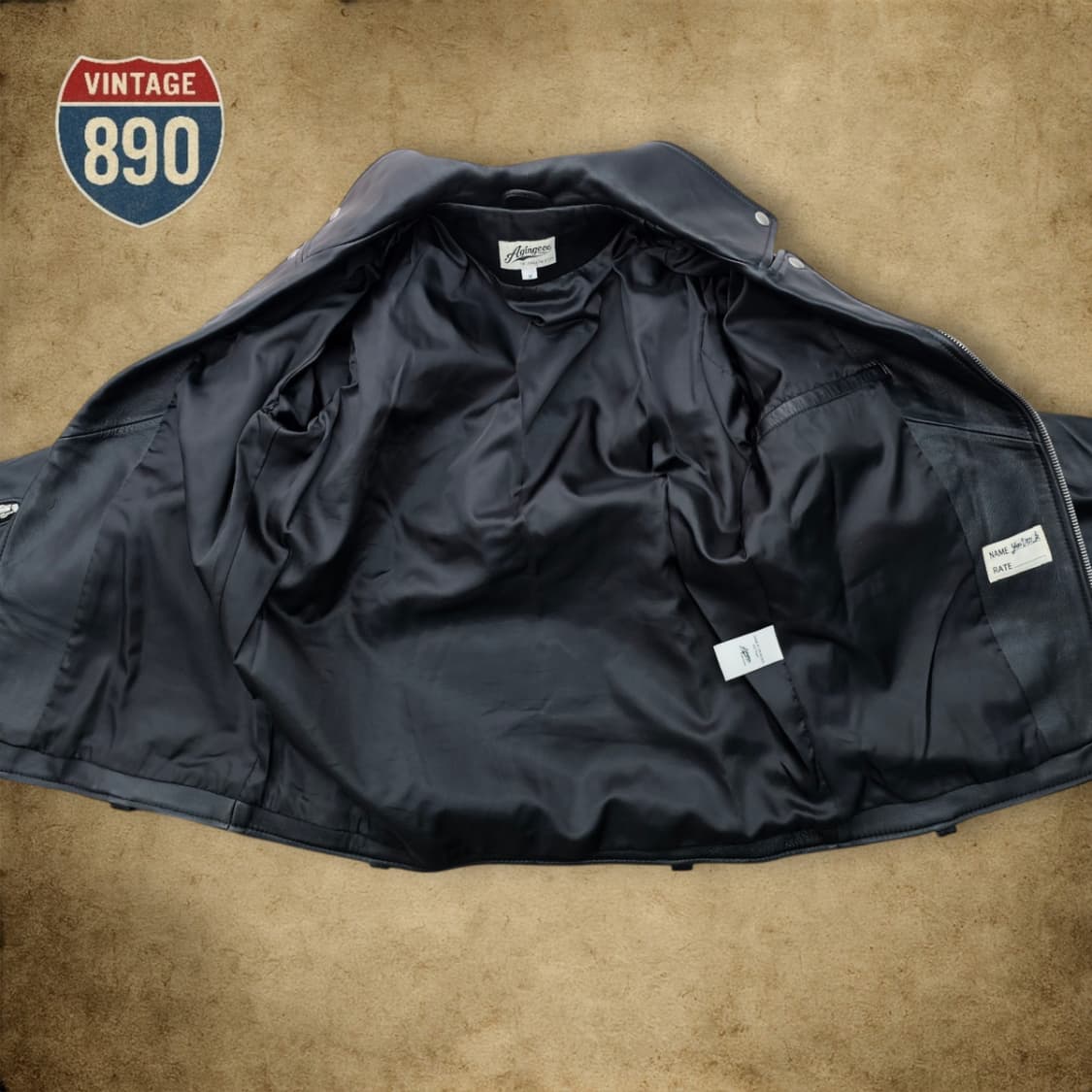 [M] AGING CCC 에이징CCC 양가죽 라이더자켓 상품이미지9