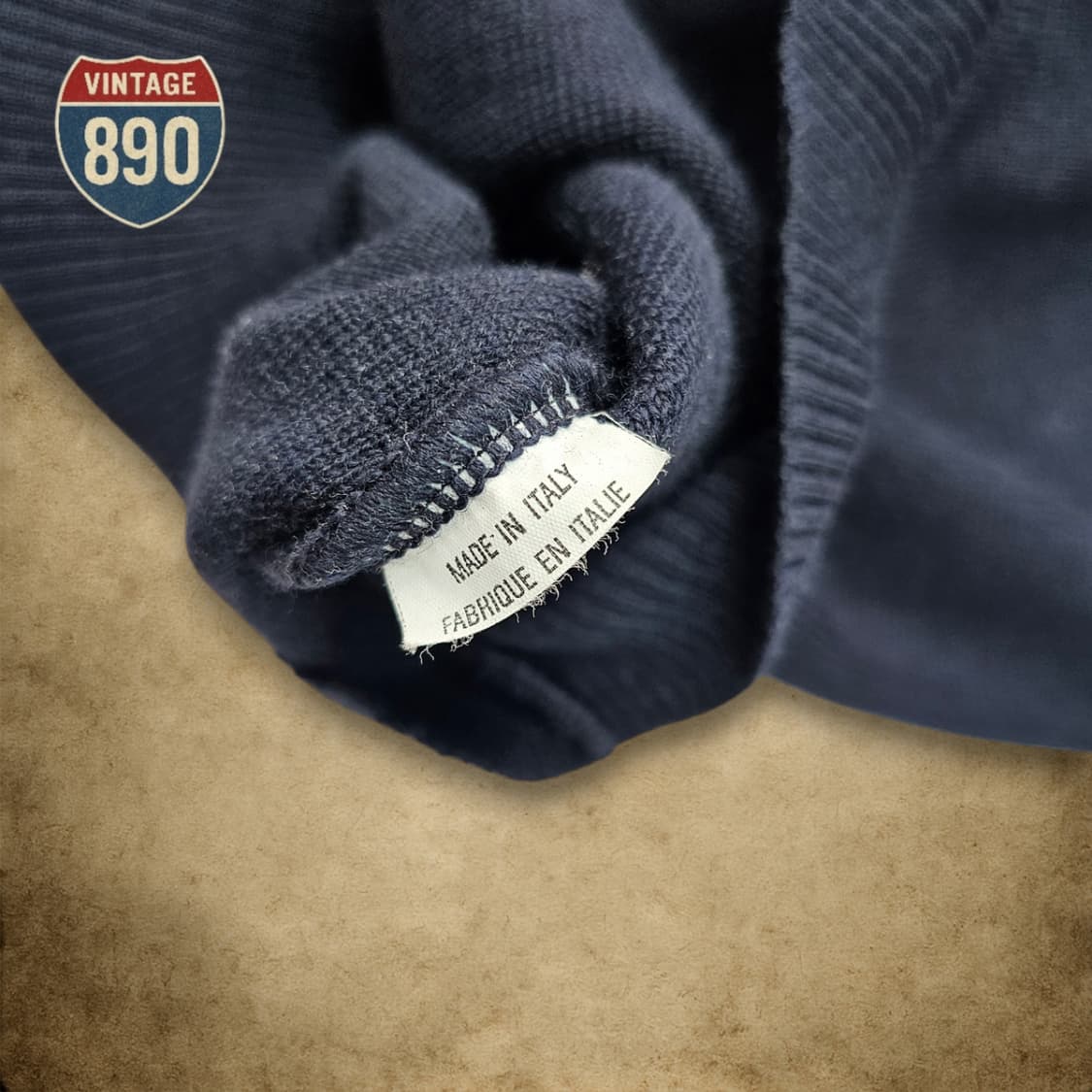 [105] 90S VTG 이태리 요트클럽 울 니트 가디건 상품이미지10