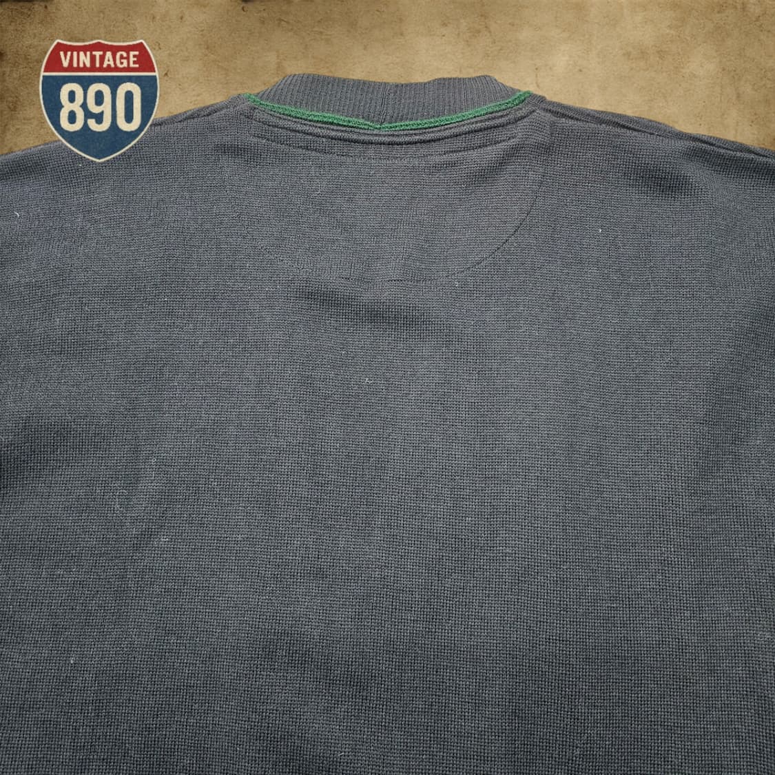 [105] 90S VTG 이태리 요트클럽 울 니트 가디건 상품이미지8