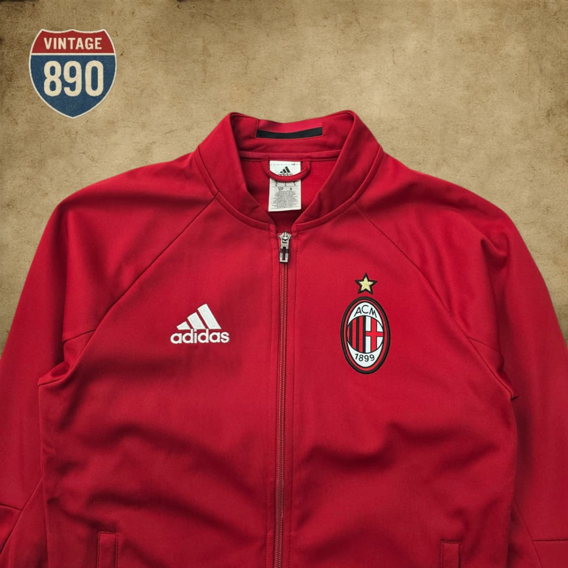 [S] 아디다스 ACM AC밀란 16-17 트랙탑 져지집업 자켓 상품이미지2