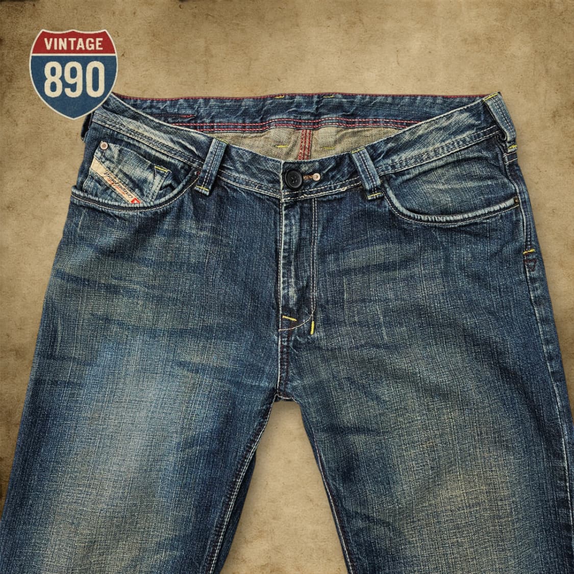 [34] DIESEL 디젤 야릭 빈티지 데님 청바지 상품이미지2