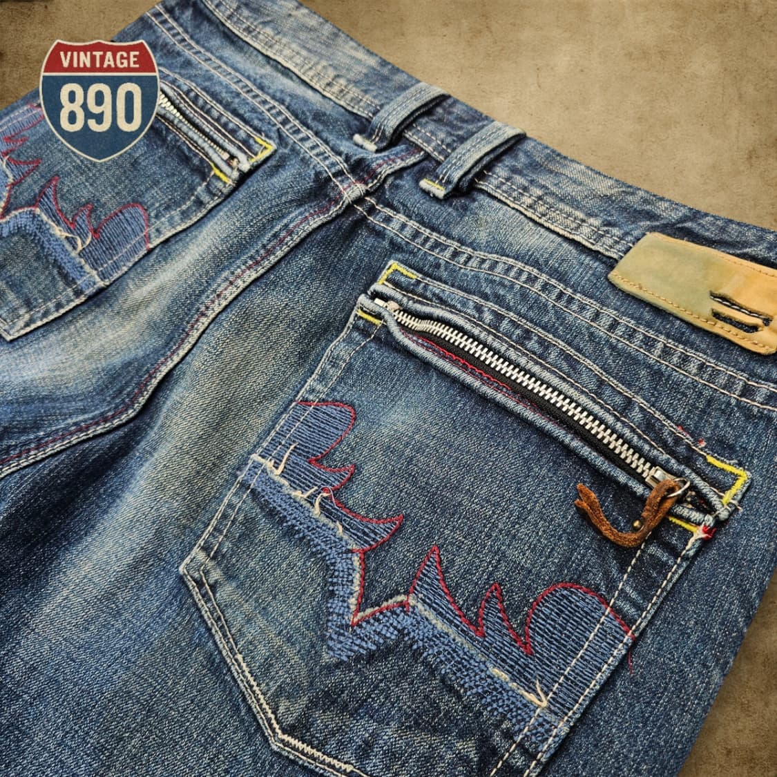 [34] DIESEL 디젤 야릭 빈티지 데님 청바지 상품이미지8