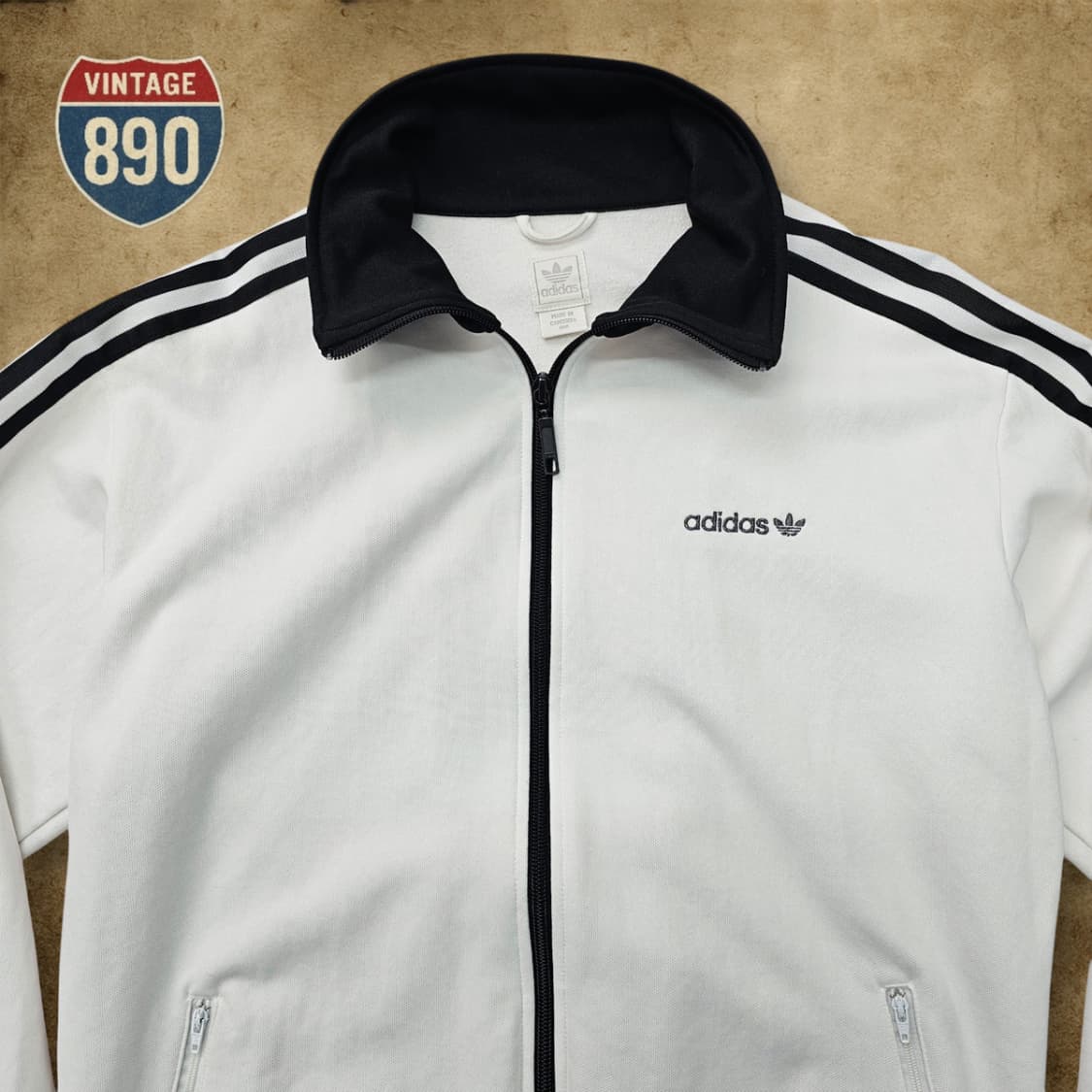 [100] adidas 아디다스 00s 베켄바우어 흰검 져지 상품이미지2