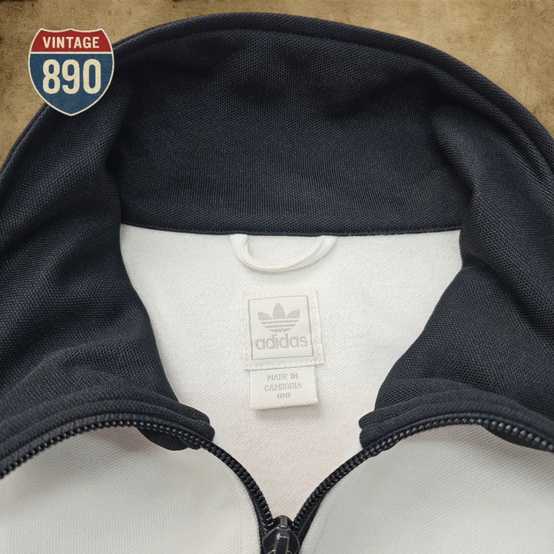 [100] adidas 아디다스 00s 베켄바우어 흰검 져지 상품이미지5