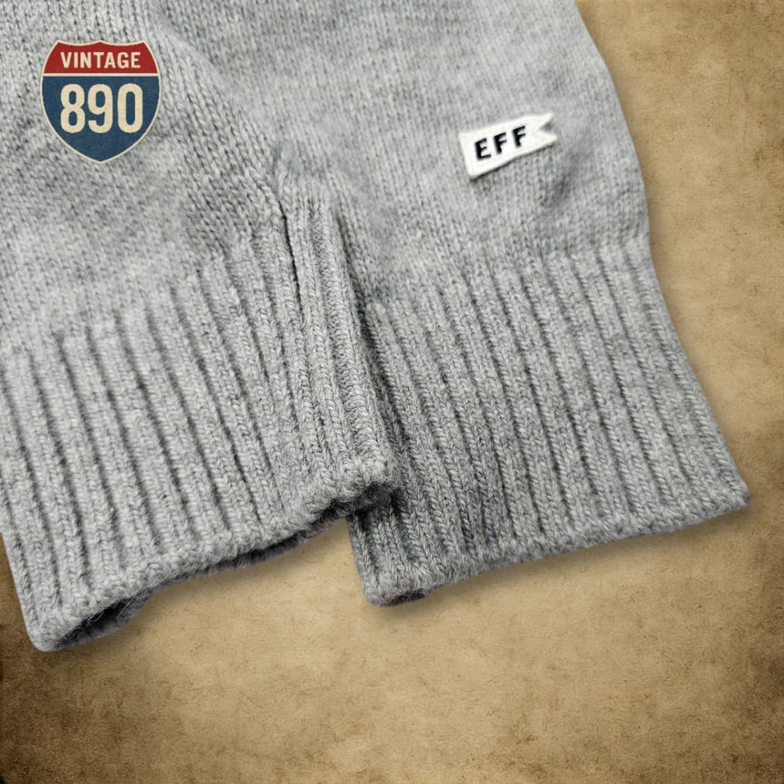 [XL] EBBETFIELD 이벳필드 성조기 니트 티셔츠 상품이미지4