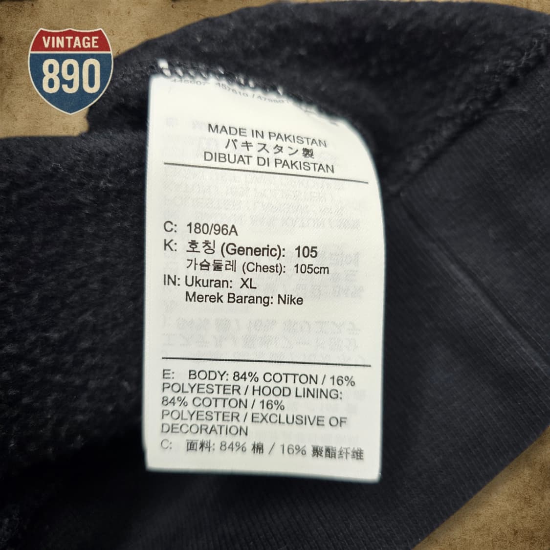 [XL] NIKE 나이키 ACG 그래픽 풀오버 기모 후드티 상품이미지9