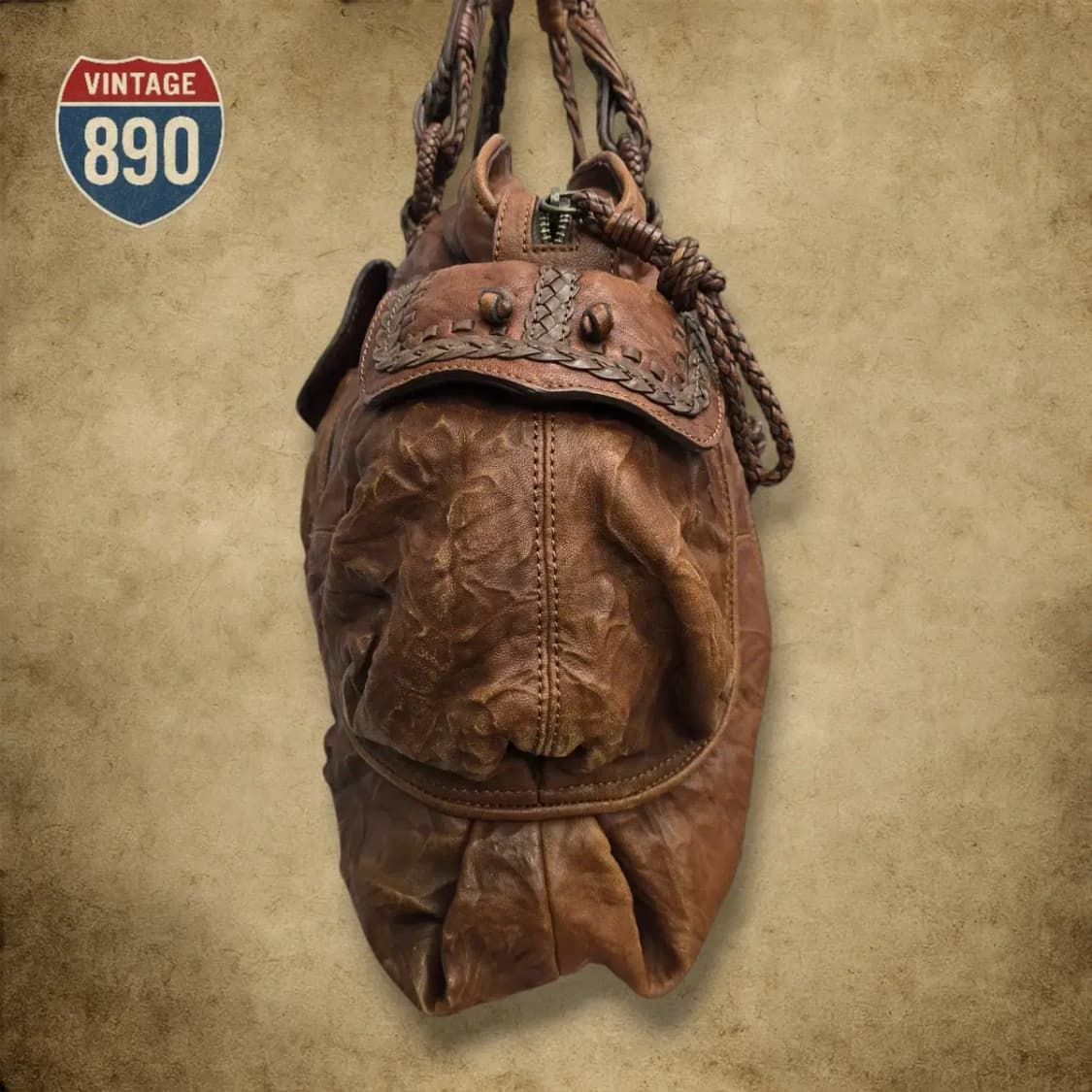 pannelli italiaa pelle 이탈리아 위빙 보스톤백 상품이미지2