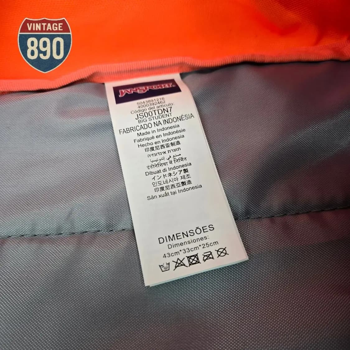 JANSPORT 잔스포츠 빅스튜던트 백팩 상품이미지8