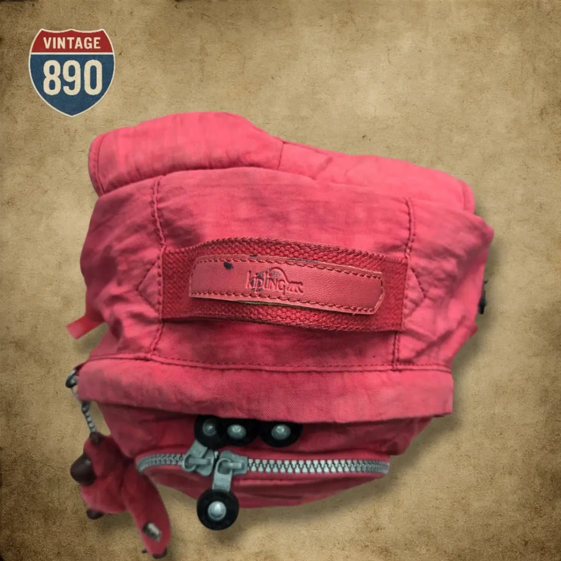 KIPLING 키플링 y2k 핑크 백팩 상품이미지7