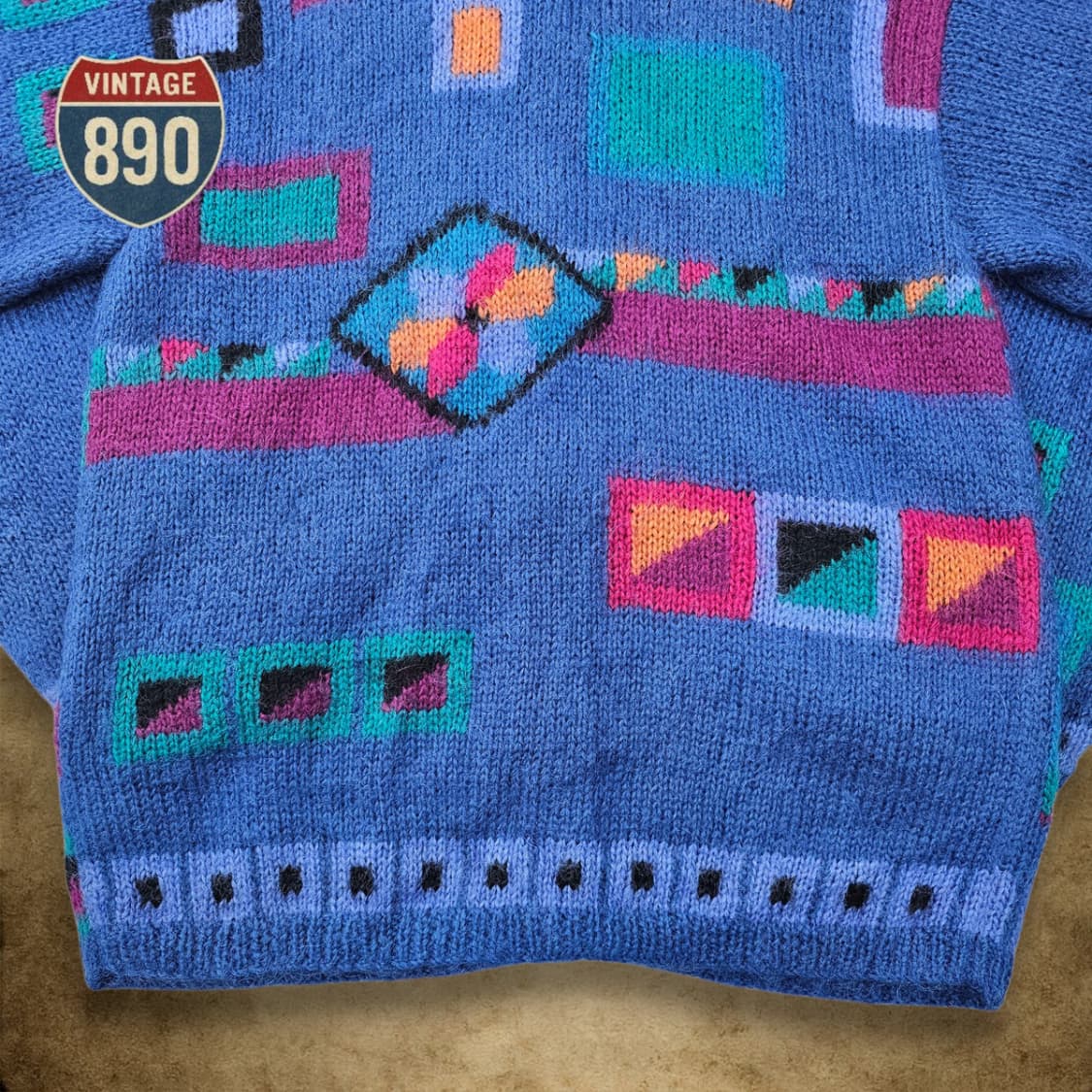 [L] LL Bean 엘엘빈 80s VTG 모헤어 더플 가디건 상품이미지9