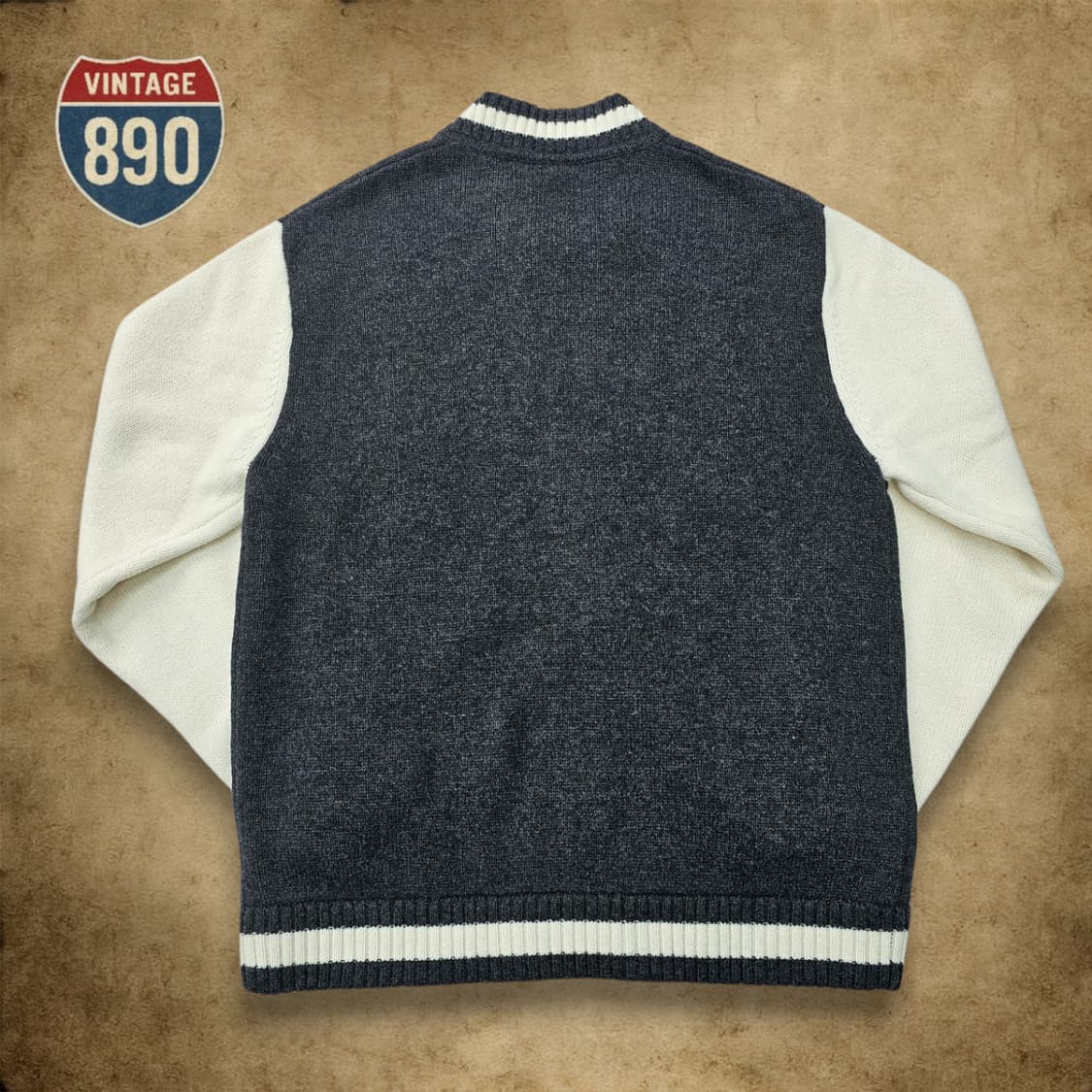 [100] epigram 에피그램 바시티 니트 가디건 자켓 상품이미지7