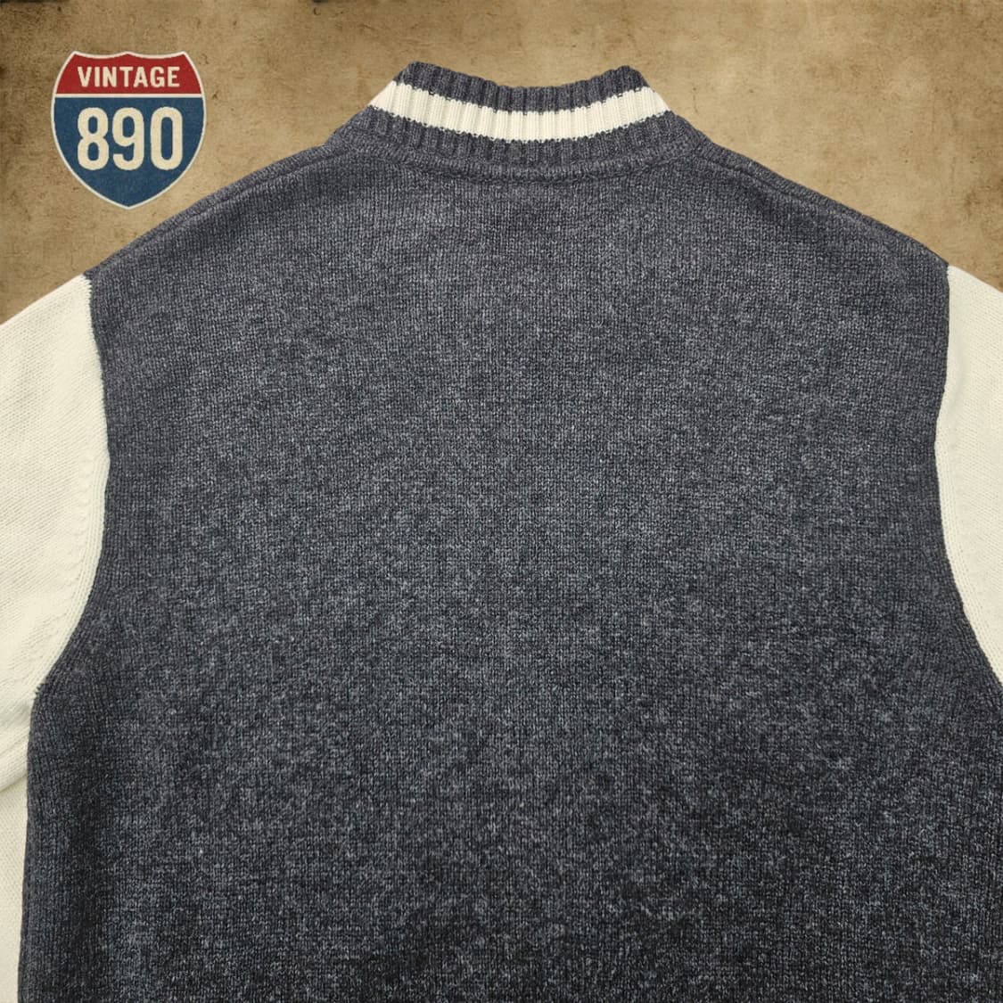 [100] epigram 에피그램 바시티 니트 가디건 자켓 상품이미지8