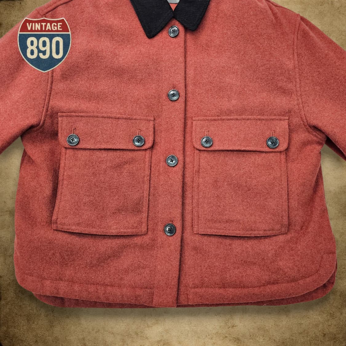 [M] Eddie Bauer 에디바우어 모직 패딩 자켓 상품이미지3