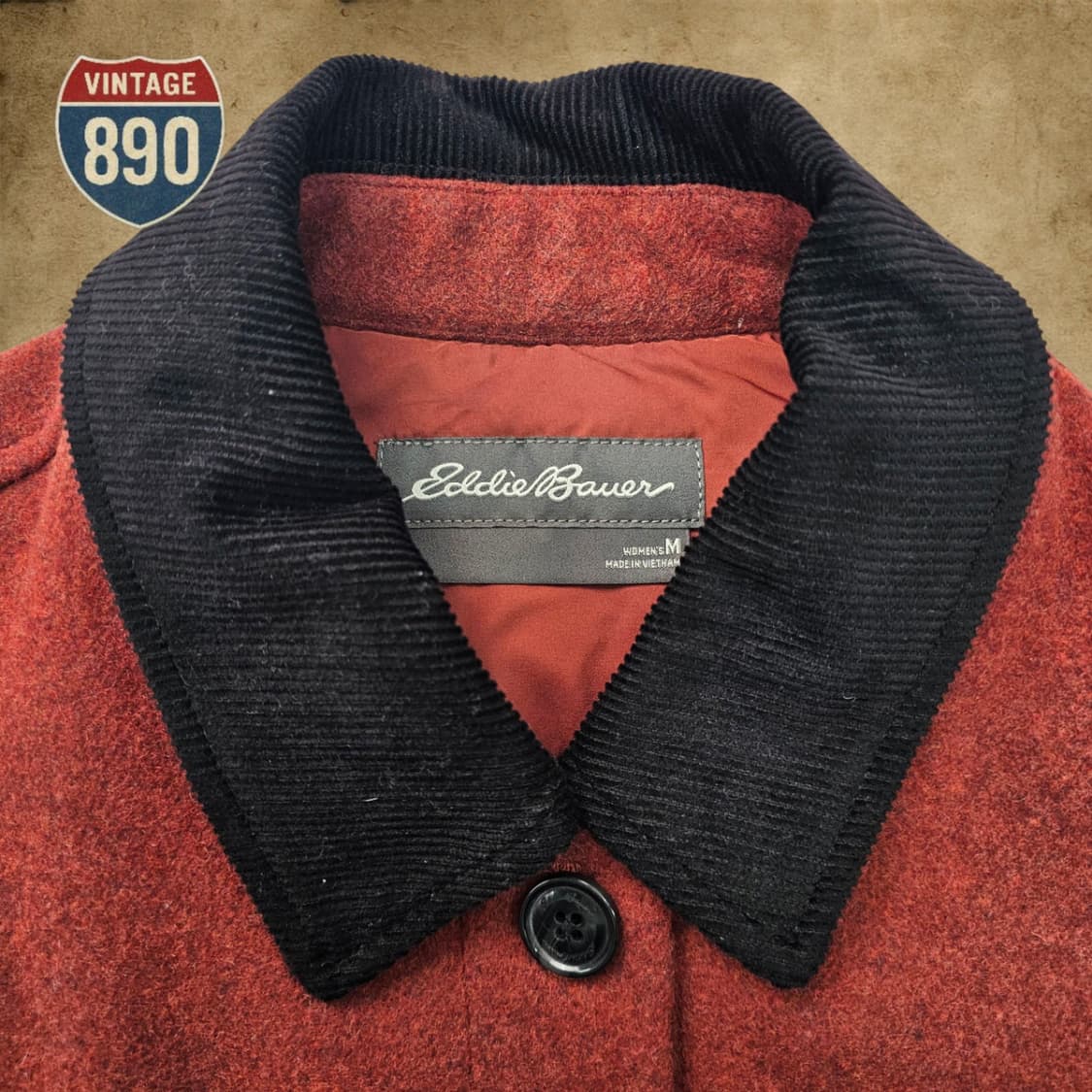 [M] Eddie Bauer 에디바우어 모직 패딩 자켓 상품이미지5