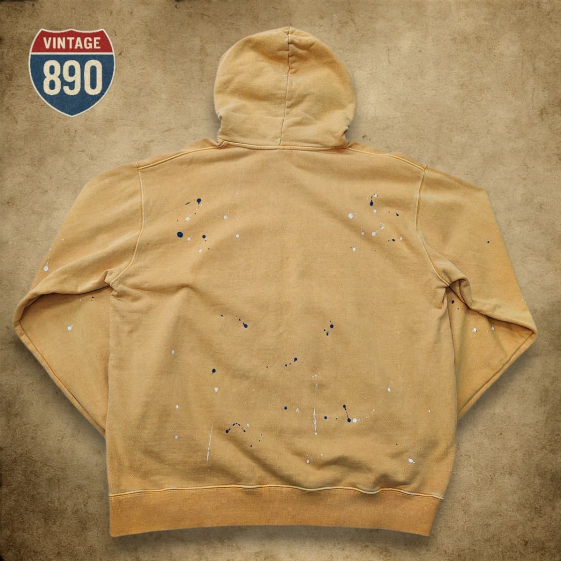 [XL] REOVER 리오버 페인팅 다이드 후드티 상품이미지7