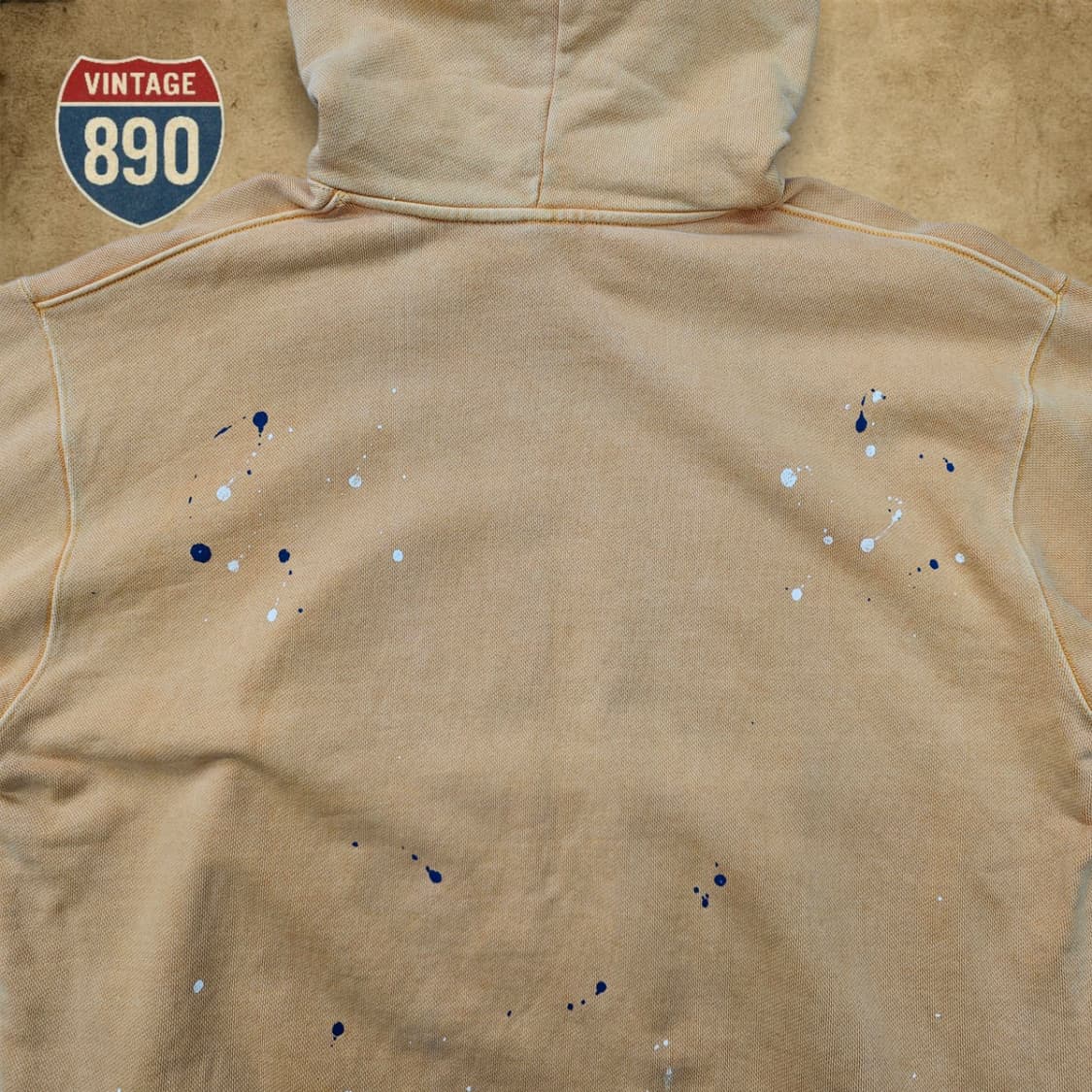 [XL] REOVER 리오버 페인팅 다이드 후드티 상품이미지8