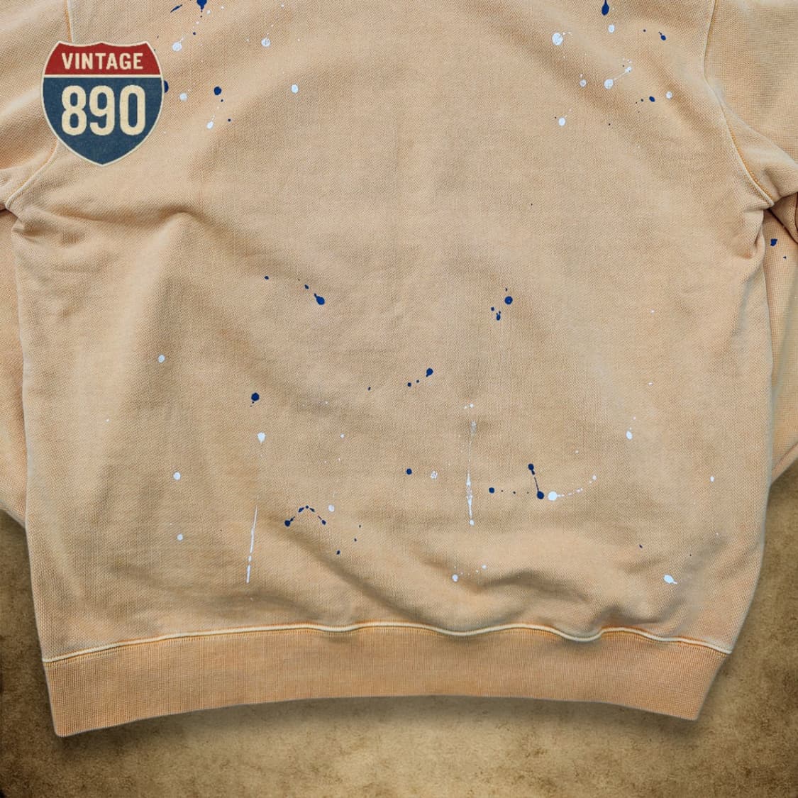 [XL] REOVER 리오버 페인팅 다이드 후드티 상품이미지9