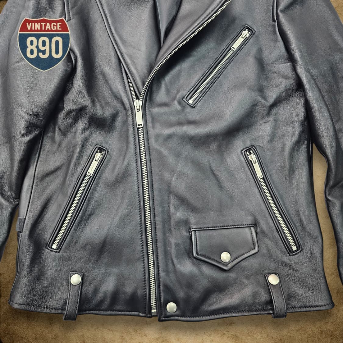 [M] AGING CCC 에이징CCC 양가죽 라이더자켓 상품이미지3