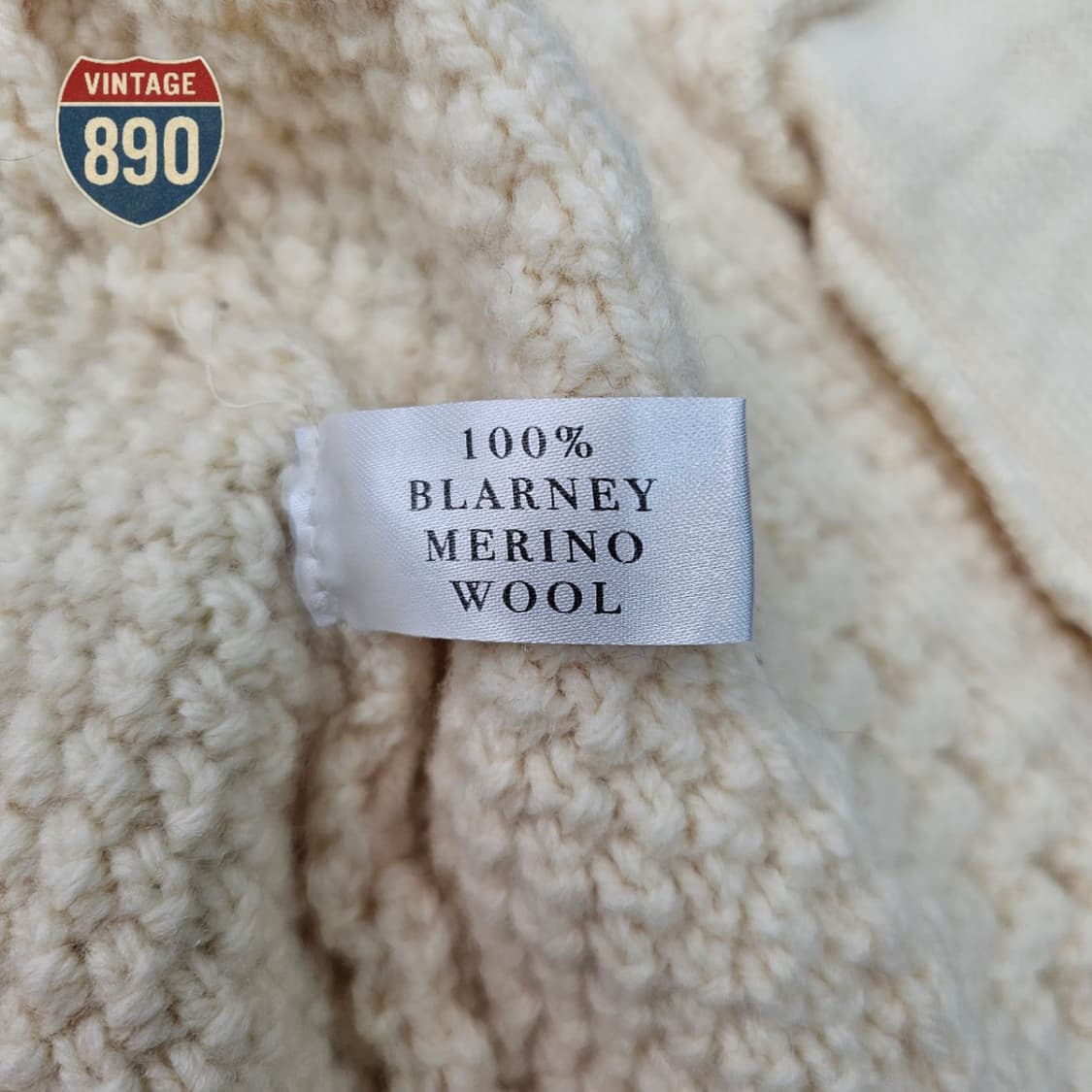 [XL] Blarney 블라니 울렌 밀즈 메리노 울 후드 집업 조끼 상품이미지6