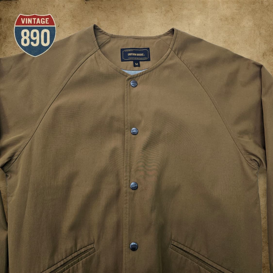 [M] UNIFORM BRIDGE 유니폼브릿지 카라리스 코치자켓 상품이미지2