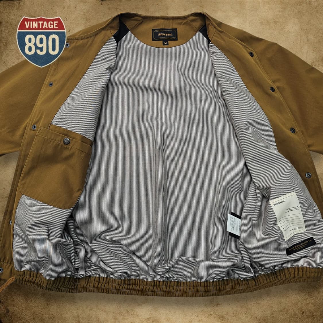 [M] UNIFORM BRIDGE 유니폼브릿지 카라리스 코치자켓 상품이미지6